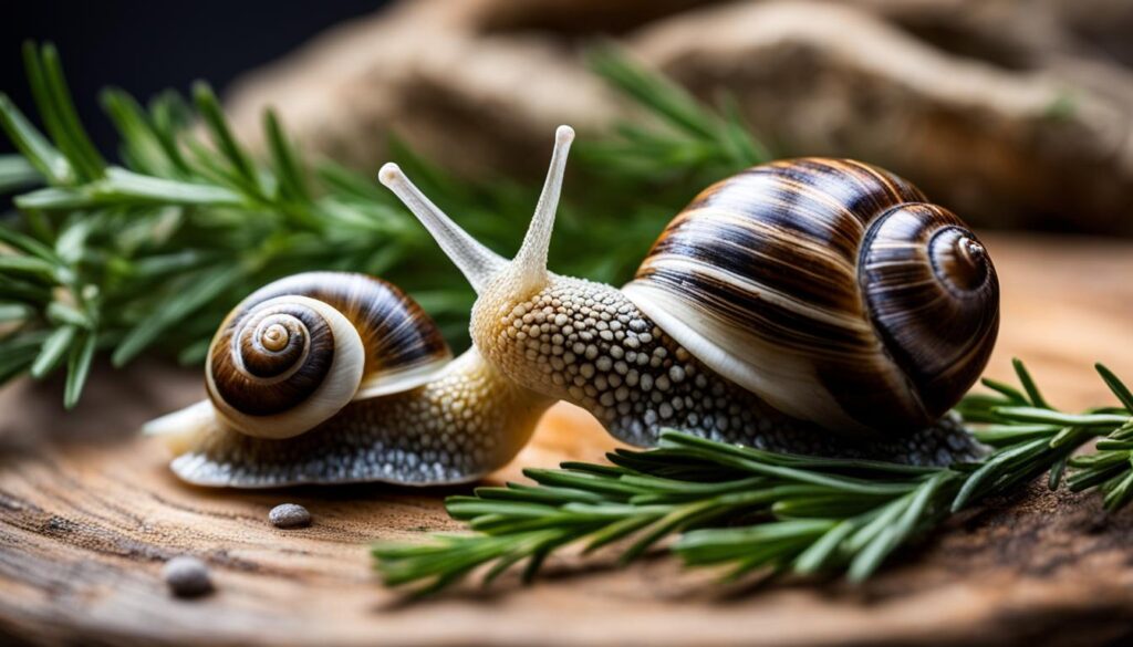 Snails with Rosemary