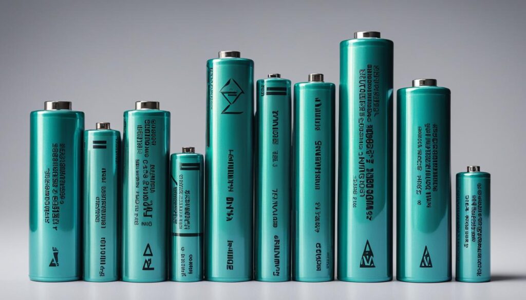 common battery types