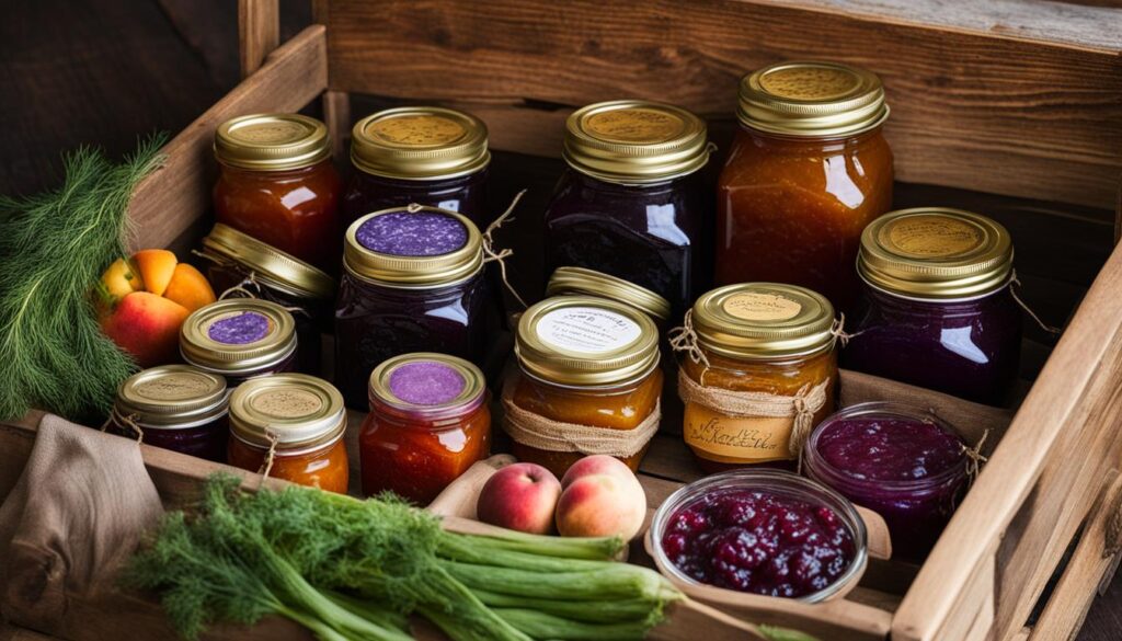 homemade preserves